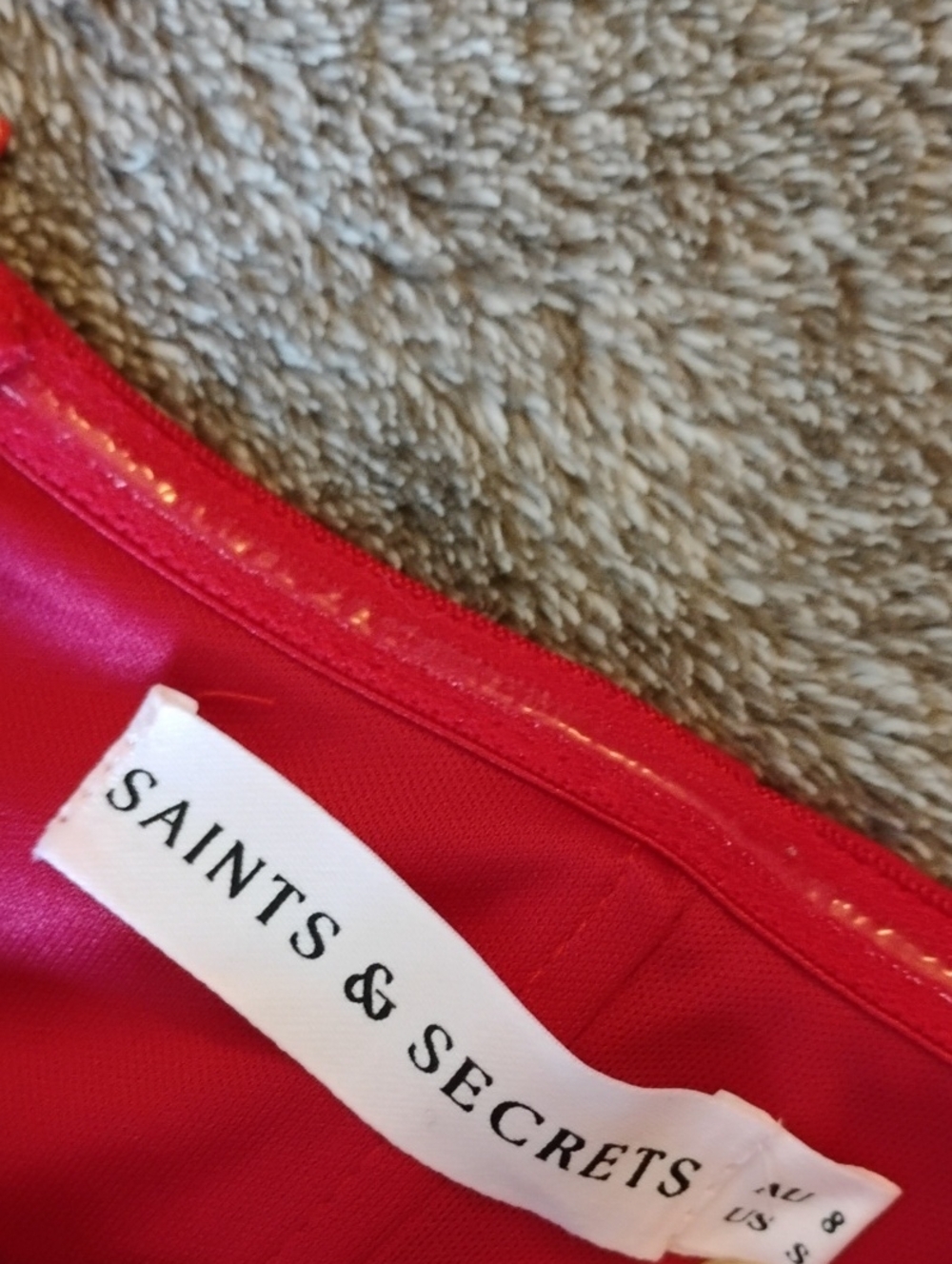 Saints + Secrets Strapless Ruffle Dress - Picture 2 of 8